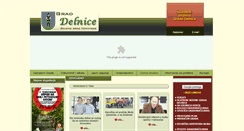 Desktop Screenshot of delnice.hr